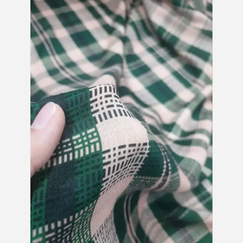 روسری نخی کاستوم طرح آسنات برند سی تو قواره 140 - تصویر 9