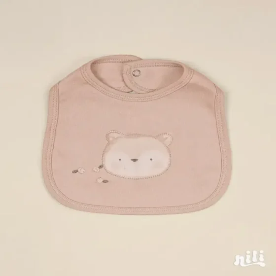 پیشبند نخی طرح فندق ضد حساسیت
