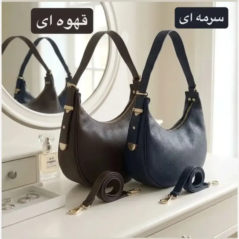 کیف پاسپورتی چرم مصنوعی زنانه اسپرت و روزمره بند بلند - تصویر 9