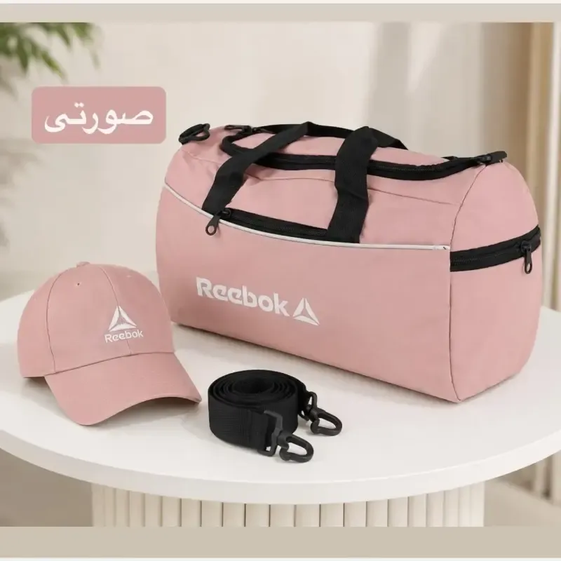 ساک ورزشی پارچه ای ابعاد 45 در 25 در 15 سانتیمتر با بند بلند و زیپ - تصویر 5