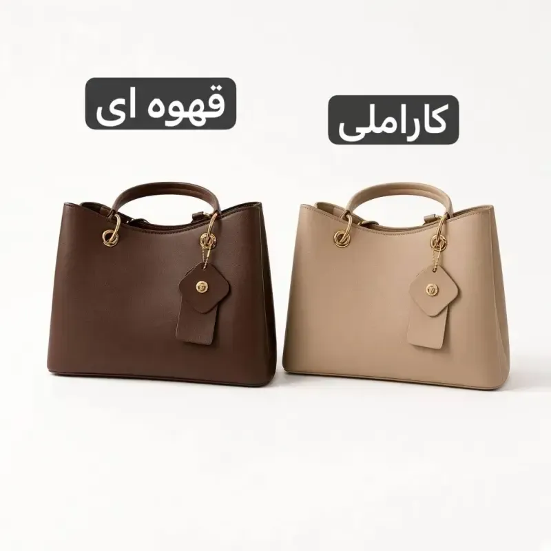 کیف زنانه چرم مصنوعی روزمره و رسمی بند بلند - تصویر 5