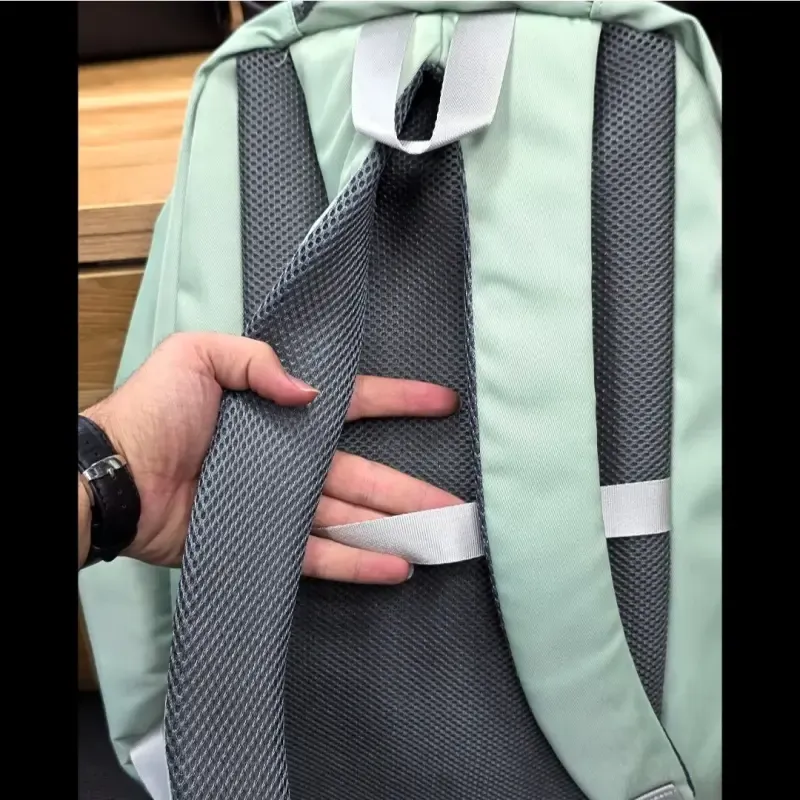 کوله پشتی اسپرت سبک پارچه کجراه خارجی ضد تعریق مناسب سوم ابتدایی به بالا - تصویر 13
