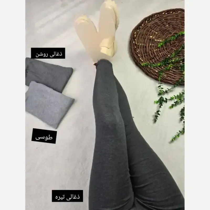 لگ کبریتی ملانژ پاییزه فریسایز زنانه - تصویر 2