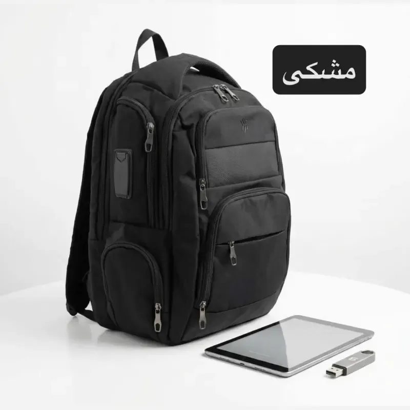 کوله پشتی کتانی اسپرت مدرسه و دانشگاه ابعاد 50 در 30 سانتیمتر - تصویر 7