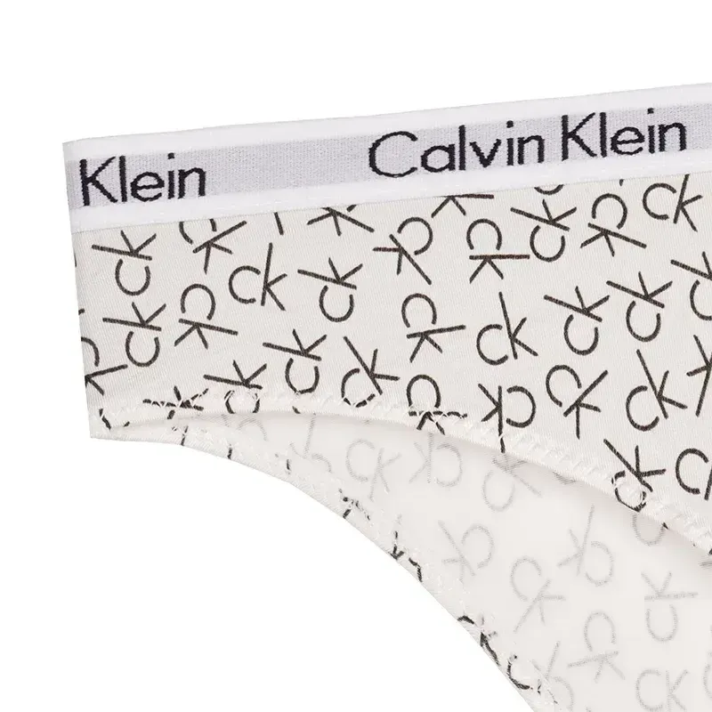 شورت اسپرت اسلیپ فانتزی استرج طرح CK و کش Calvin Klein فاق نخ و پنبه - تصویر 3
