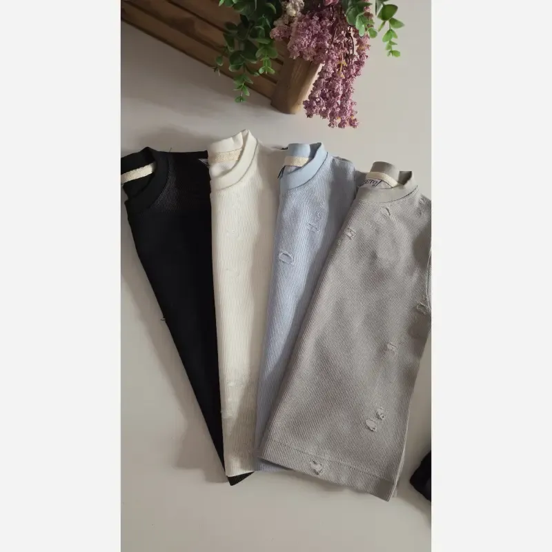 ست بلوز و شلوارک بچگانه طرح زاپ دار نخ و پنبه نرم و سبک مناسب 1 تا 7 سال - تصویر 14