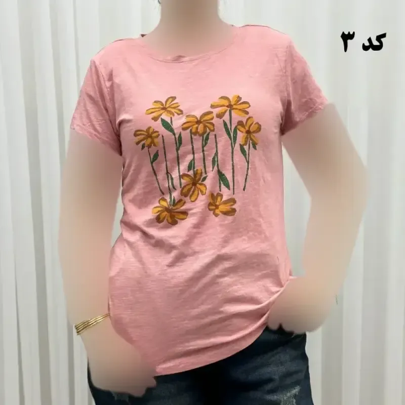 تیشرت طرحدار وارداتی کد 1174 سایزبندی کامل S تا XXXL بدون آبرفت و رنگ رفت - تصویر 5