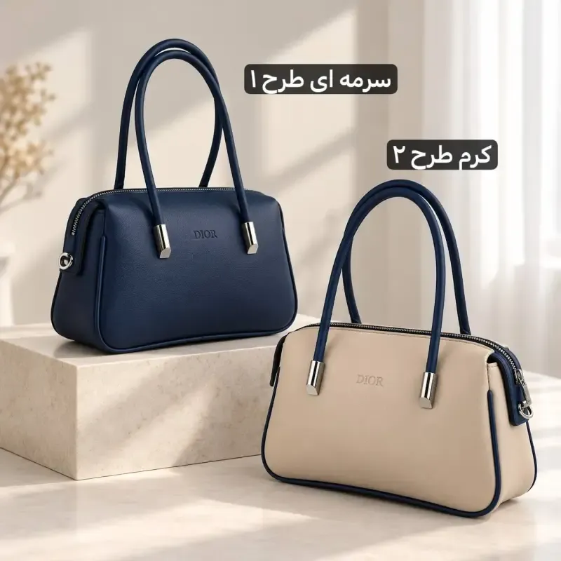 کیف زنانه روزمره چرم مصنوعی ابعاد 25 در 17 سانتیمتر - تصویر 9