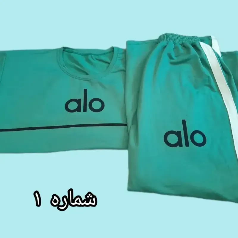 ست تیشرت و شلوار لش طرح الو سوپر پنبه قواره دار - تصویر 5