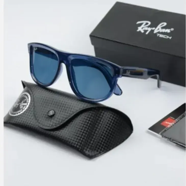 عینک آفتابی ری بن مدل ویفرر ریورس Ray-Ban RBR0502S با فریم کائوچویی و محافظت UV400 - تصویر 6