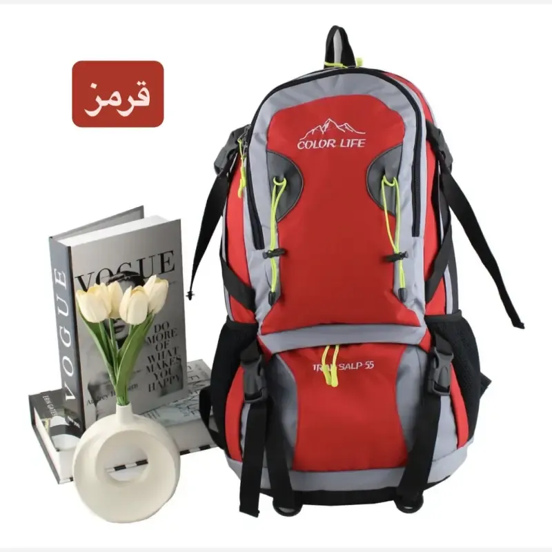 کوله پشتی مسافرتی و ورزشی پارچه ای مدل 9327 - تصویر 4