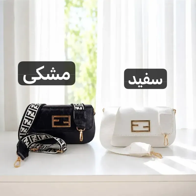 کیف پاسپورتی چرم مصنوعی زنانه روزمره بند بلند ابعاد 21 در 13 سانتی متر - تصویر 5