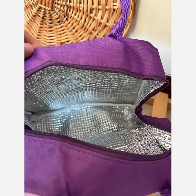 کیف غذا بچگانه طرح کرومی لانچ بگ عایق دار برزنتی - تصویر 4