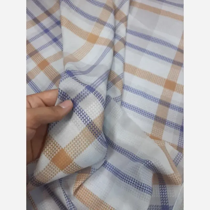 روسری نخی کاستوم طرح آسنات برند سی تو قواره 140 - تصویر 6