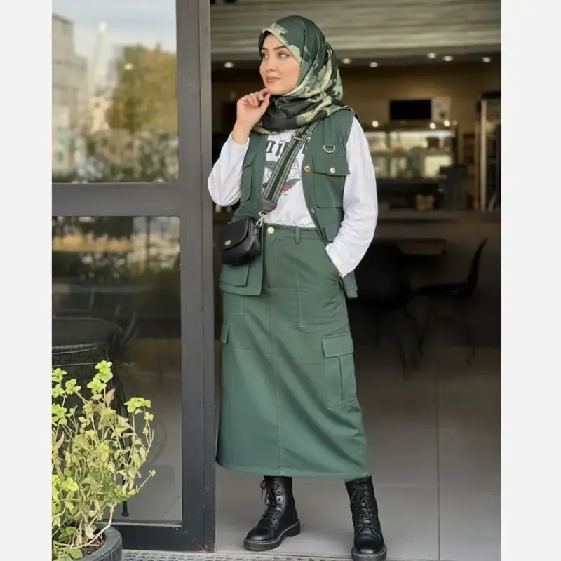 روسری نخ کاستوم طرح آتوسا سایز 140 چرخ دوز - تصویر 3