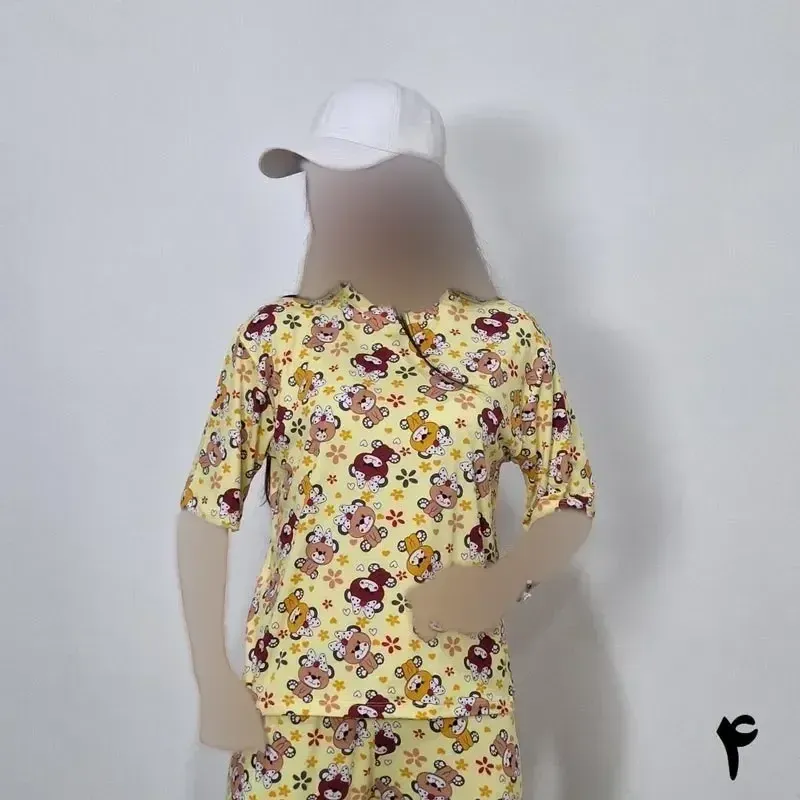 تیشرت گیاهی وارداتی زنانه سایز 1 و 2 - تصویر 3