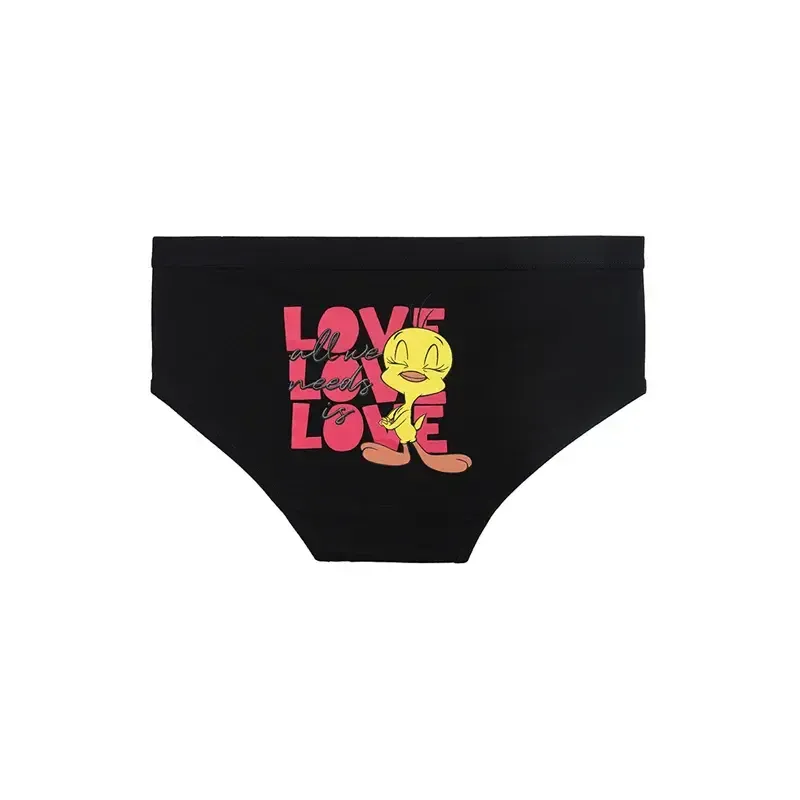شورت زنانه اسلیپ نخی طرح توییتی و LOVE برند بانو سایز L - تصویر 12