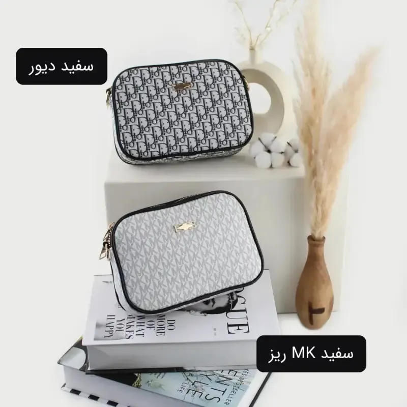 کیف پاسپورتی چرم مصنوعی زنانه روزمره ابعاد 20 در 15 سانتیمتر - تصویر 3