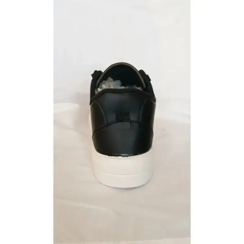 کفش کتانی اسپرت زنانه زارا رنگ مشکی زیره سفید سایز 37 تا 40 - تصویر 7