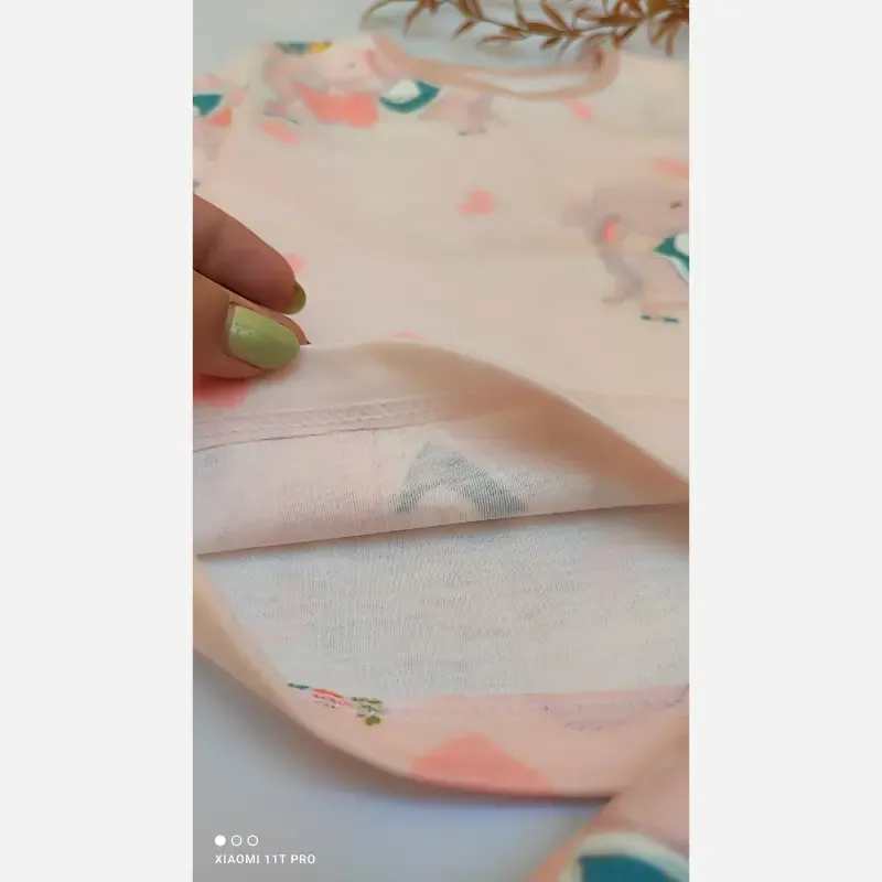 بلوز و شلوار راحتی خرگوش دخترانه سایز 35 و 40 برند sed - تصویر 4