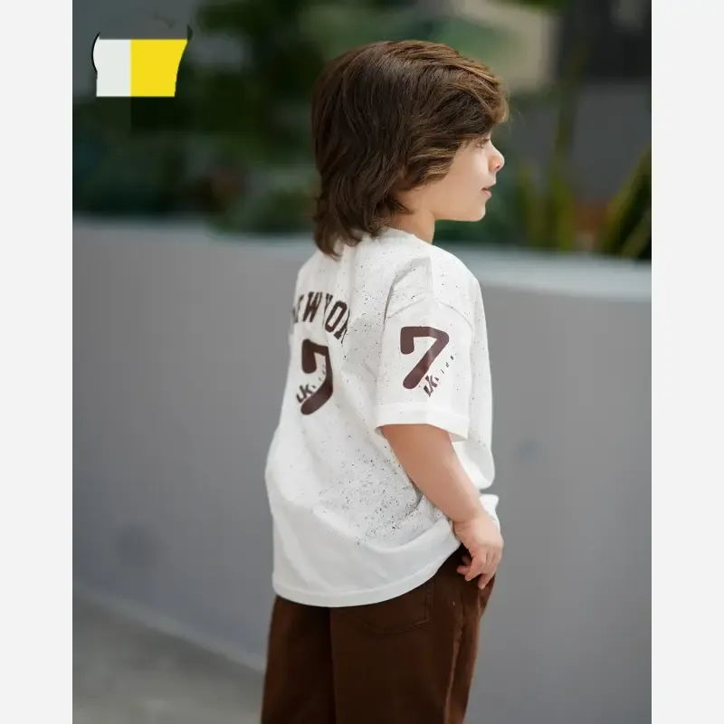 تیشرت و شلوارک کتان پسرانه اسپرت 1 تا 6 سال - تصویر 2