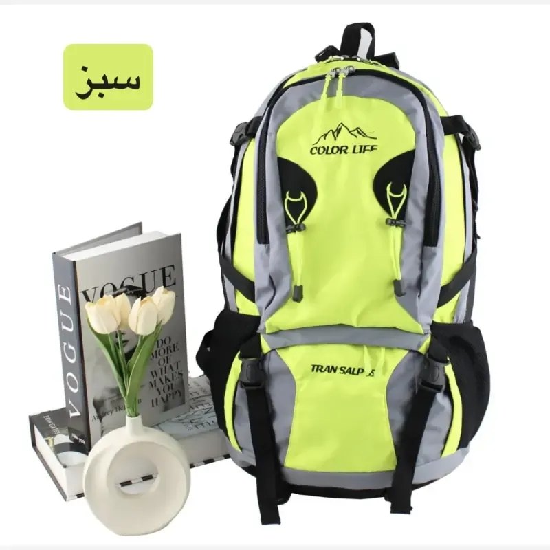 کوله پشتی مسافرتی و ورزشی پارچه ای مدل 9327 - تصویر 6