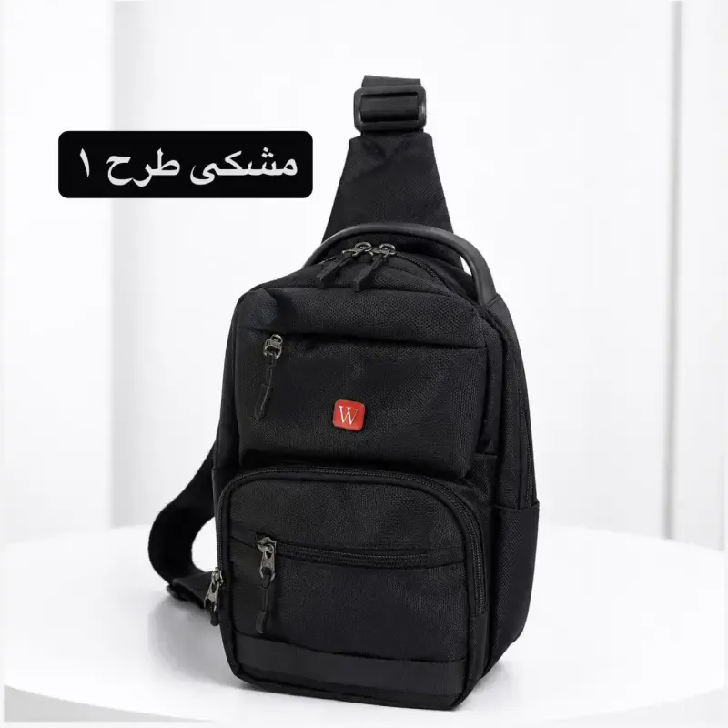 کیف مردانه پارچه ای اسپرت روزمره با بند بلند - تصویر 2