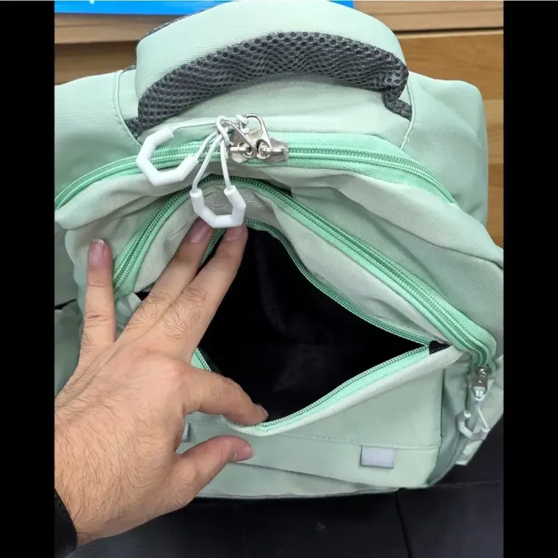 کوله پشتی اسپرت سبک پارچه کجراه خارجی ضد تعریق مناسب سوم ابتدایی به بالا - تصویر 17