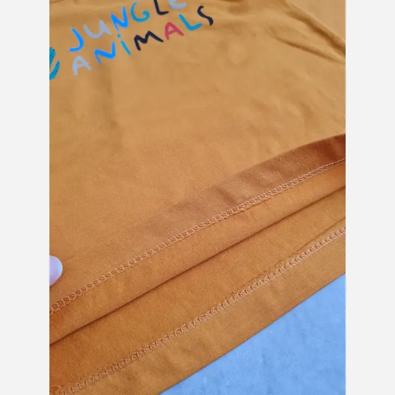 ست تیشرت شلوارک بچگانه اسپرت طرح JUNGLE مناسب سن 1 تا 7 سال جنس سوپر نخ پنبه دورو درجه یک - تصویر 9