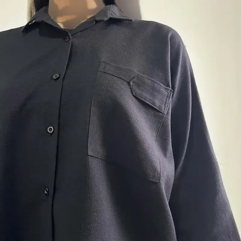 شومیز لینن خفاشی زنانه قد 67 سانت دور سینه 144 سانت کد 1365 - تصویر 6