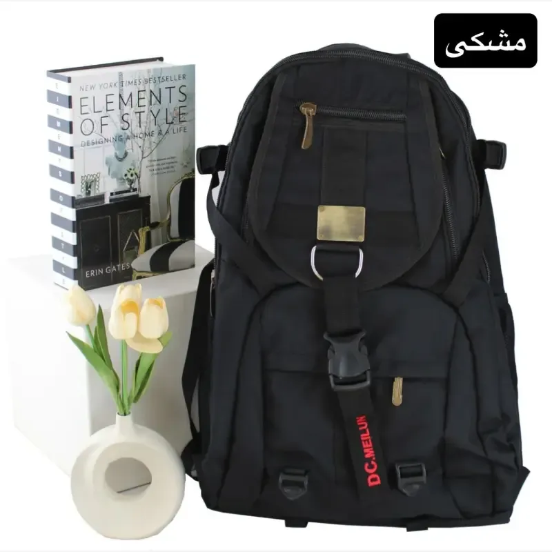 کوله پشتی اسپرت و مدرسه و دانشگاه پارچه ای با ابعاد 57 در 38 در 18 سانتیمتر - تصویر 3