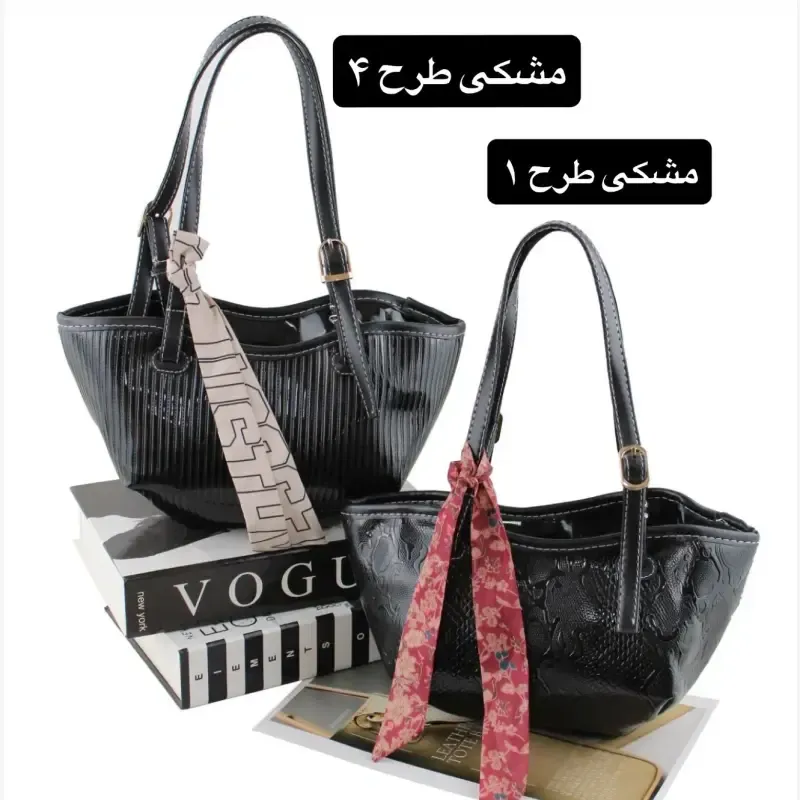کیف پاسپورتی چرم مصنوعی زنانه اسپرت مجلسی ابعاد 30 در 15 در 10 سانتیمتر - تصویر 2