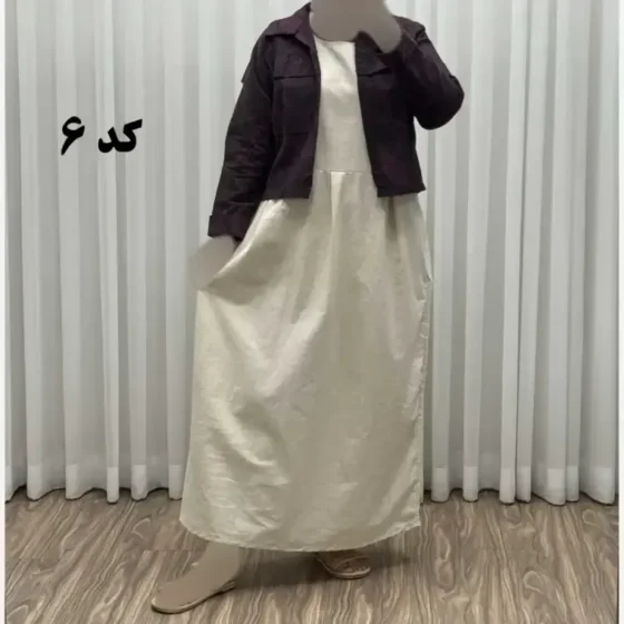 کت سارافون ترمه پاموق کد 1524 فری سایز مناسب تا سایز 46 جنس لینن چهارفصل شیک و راحت