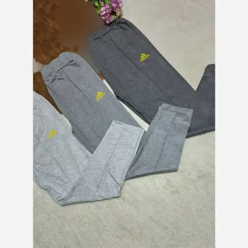شلوار ورزشی و خانگی زنانه گلکسی پنبه ملانژ درجه یک فری سایز - تصویر 5