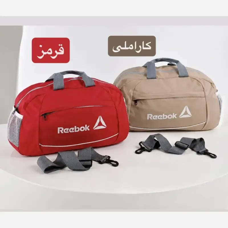 ساک ورزشی پارچه ای ابعاد 45 در 25 در 15 سانتیمتر با بند بلند و زیپ - تصویر 6