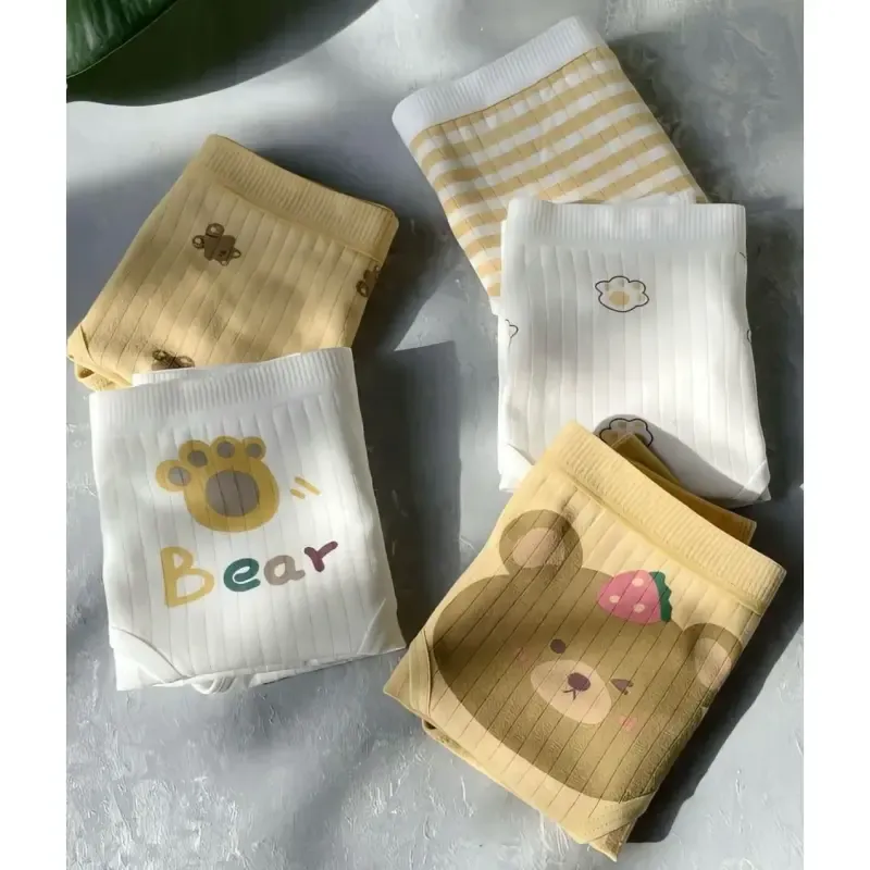 پک 3 عددی شورت زنانه نخی اسلیپ برند M&N سایز XL مدل bear - تصویر 3