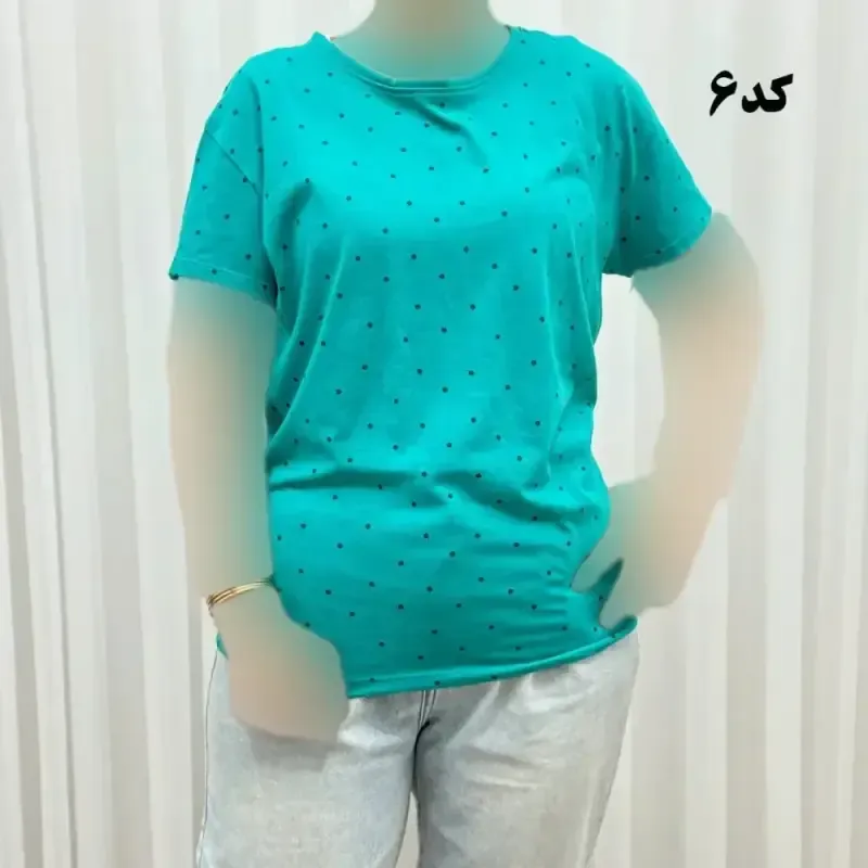 تیشرت طرحدار H&M کد 1170 آبرفت و رنگ رفت ندارد چروک نمیشود سایزبندی کامل S تا XXXL - تصویر 10