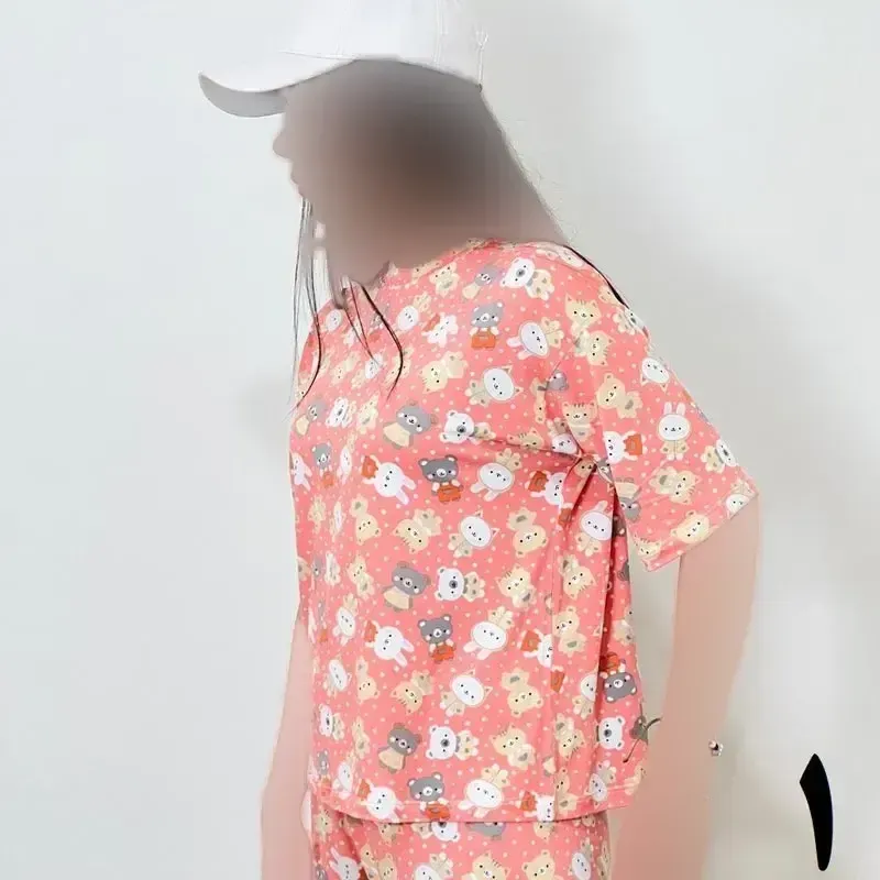 تیشرت گیاهی وارداتی زنانه سایز 1 و 2 - تصویر 6