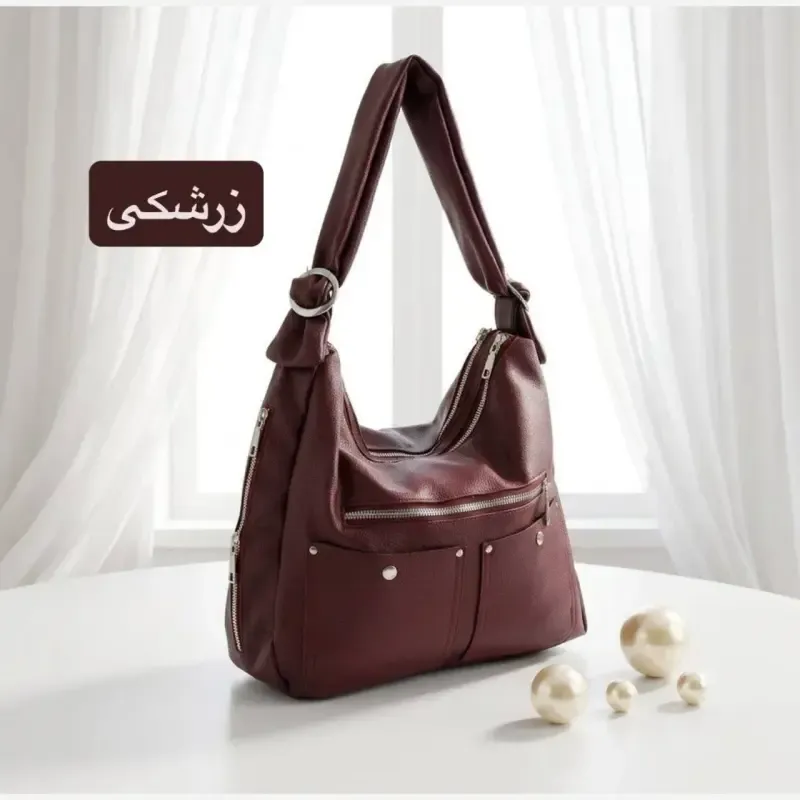 کیف زنانه دخترانه چرم مصنوعی روزمره مدرسه دانشگاه - تصویر 7