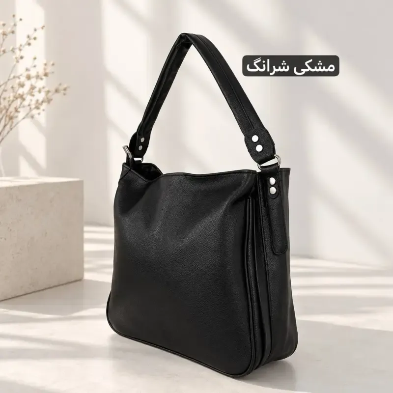 کیف زنانه چرم مصنوعی روزمره و مدرسه دانشگاه ابعاد 41 در 33 سانتیمتر - تصویر 5
