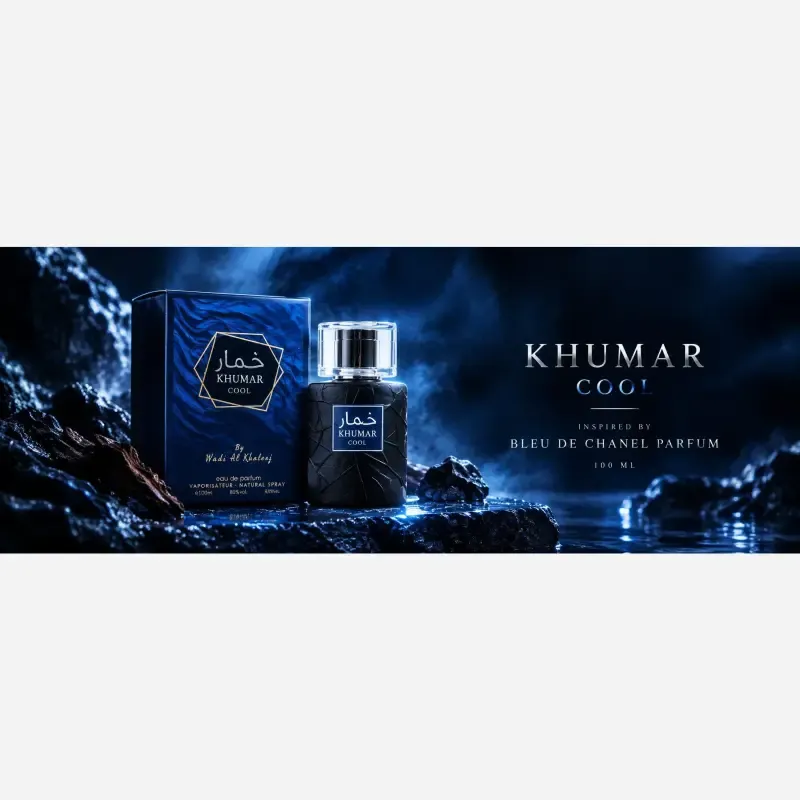 عطر ادکلن مردانه خمار کول وادی الخلیج حجم 100 میل - تصویر 3
