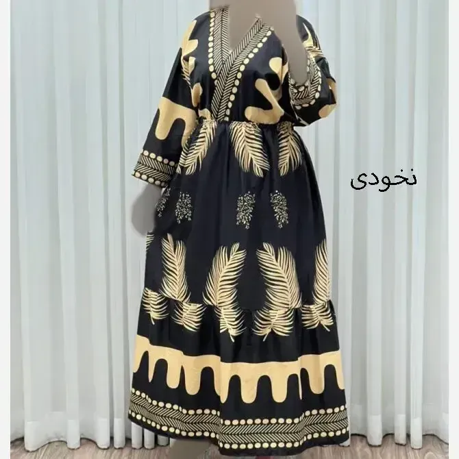 پیراهن ساحلی آیلین فلور بوگاتی فری سایز زنانه کد 1746 مناسب تا سایز 46 - تصویر 6