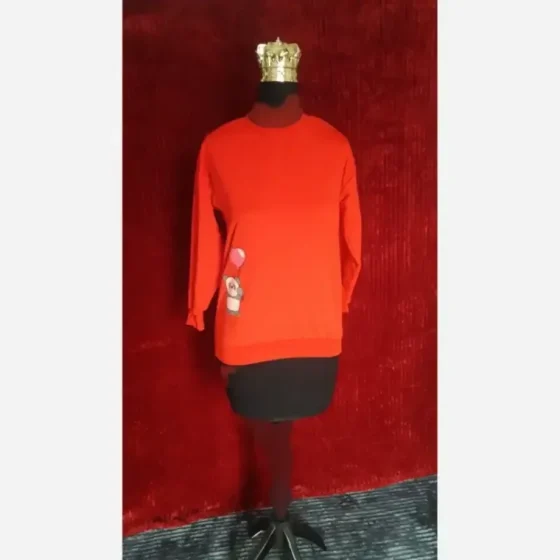 بلوز نخ پنبه زنانه طرح پاندا