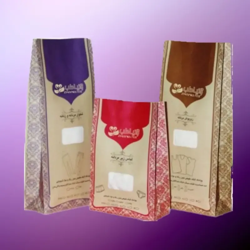 پک 4 عددی شورت پادار مردانه نخی سایز M کرم روشن ژانیاطب - تصویر 2