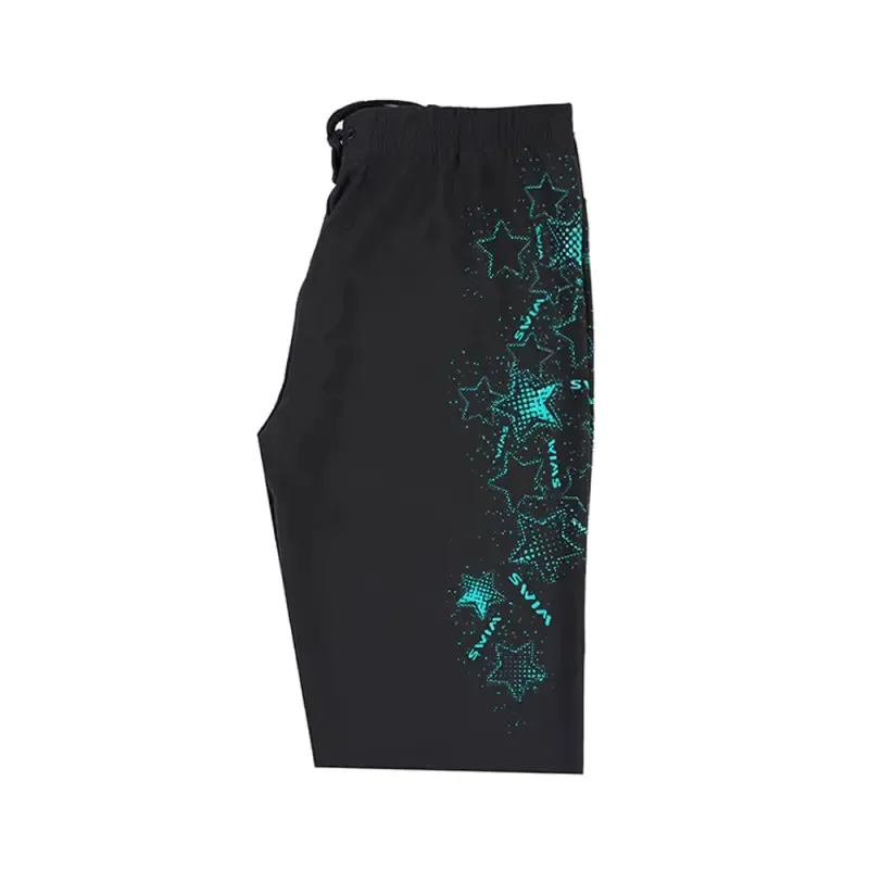 مایو مردانه پادار طرح ستاره و swim جنس استرج فری سایز - تصویر 4