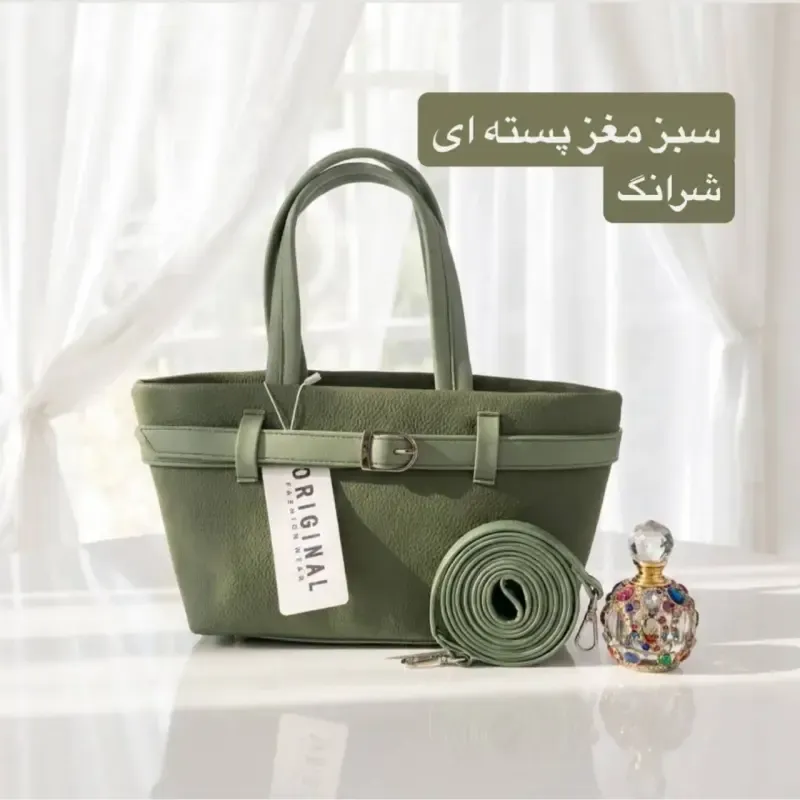 کیف پاسپورتی زنانه چرم مصنوعی روزمره رسمی مهمانی - تصویر 5