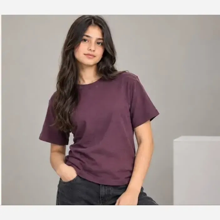 تیشرت دخترانه پنبهای کشی راحت و کاربردی - تصویر 4