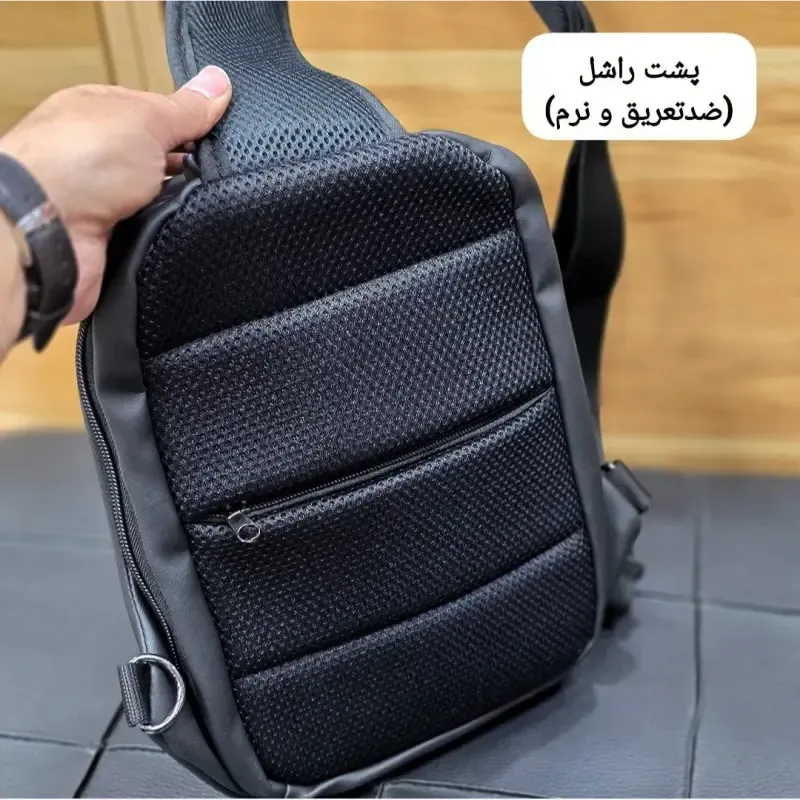 بادی بگ هاردکیس سه بعدی بنج BANGE ضد آب با قفل رمزدار - تصویر 8