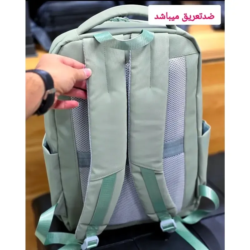کوله پشتی پاستیلی اسپرت پریزیدنت جنس پارچه خارجی سیلیکونی ضد خش و ضد تعریق - تصویر 14