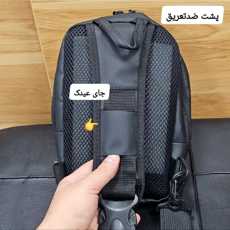 بادی بگ بنج ضد آب مناسب روزمره و موتور سیکلت مدل جادار - تصویر 6